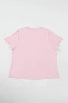 Shop Unique Vintage The Smurfs x Unique Vintage Pink Smurfs Fitted Tee Top for women – premium loungewear and festival fashion at Spoiled Brat