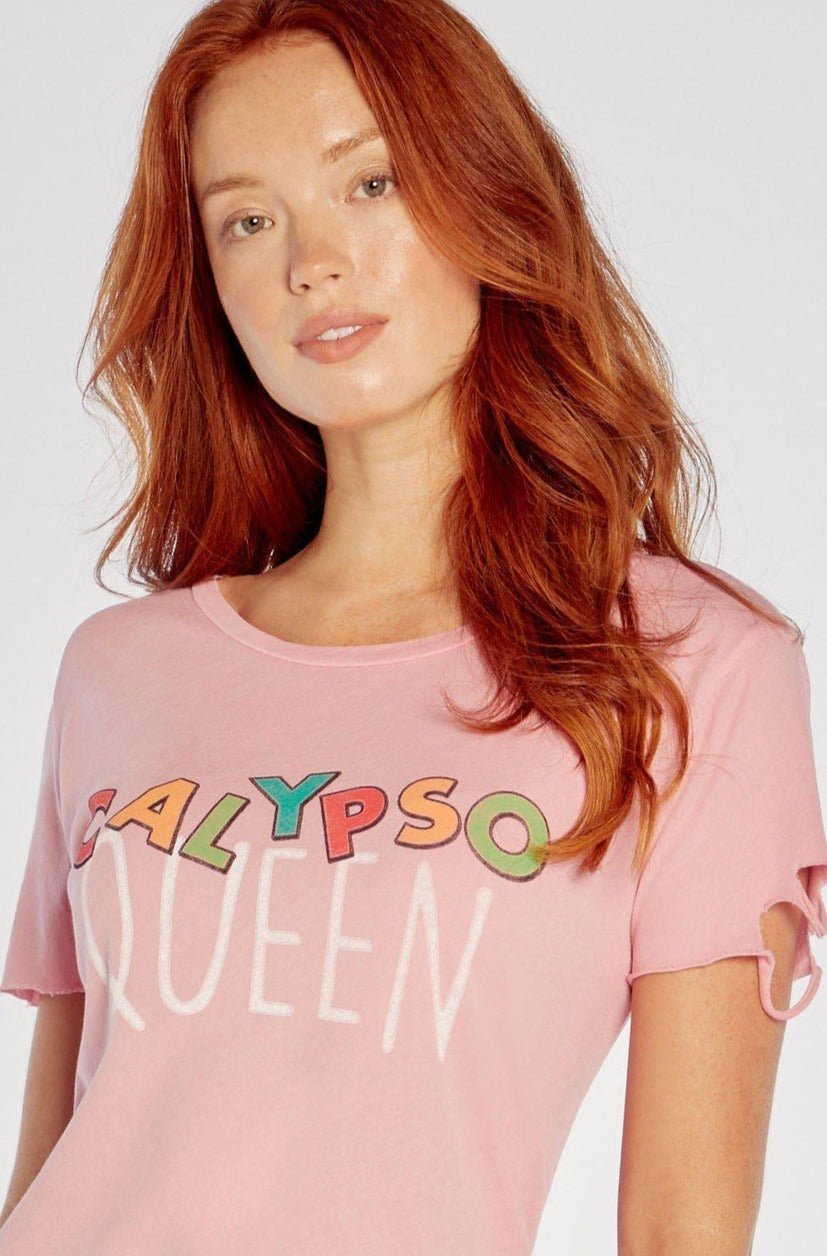 Shop Wildfox Wildfox Calypso Queen Stellar Crew T-Shirt online at Spoiled Brat