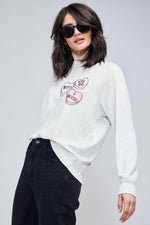 Shop Wildfox Wildfox Candy Hearts Sommers Sweatshirt online at Spoiled Brat