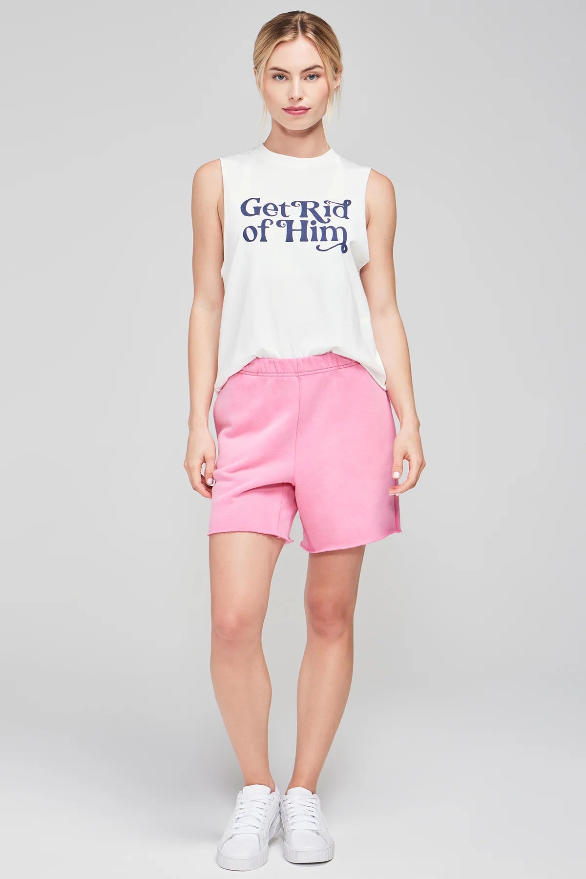 Shop Wildfox Wildfox Get Rid Of Him Riley Tank Top online at Spoiled Brat