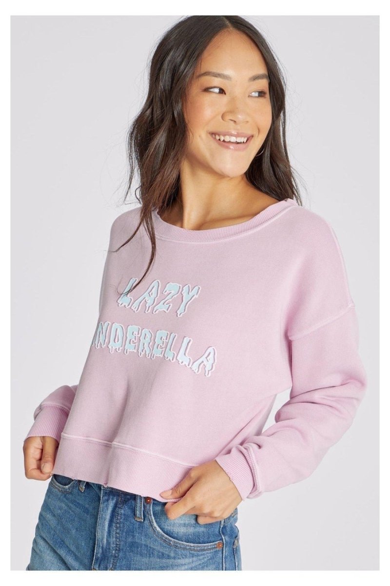 Shop Wildfox Wildfox Lazy Cinderella Sweater Sweater for women – premium loungewear and festival fashion at Spoiled Brat