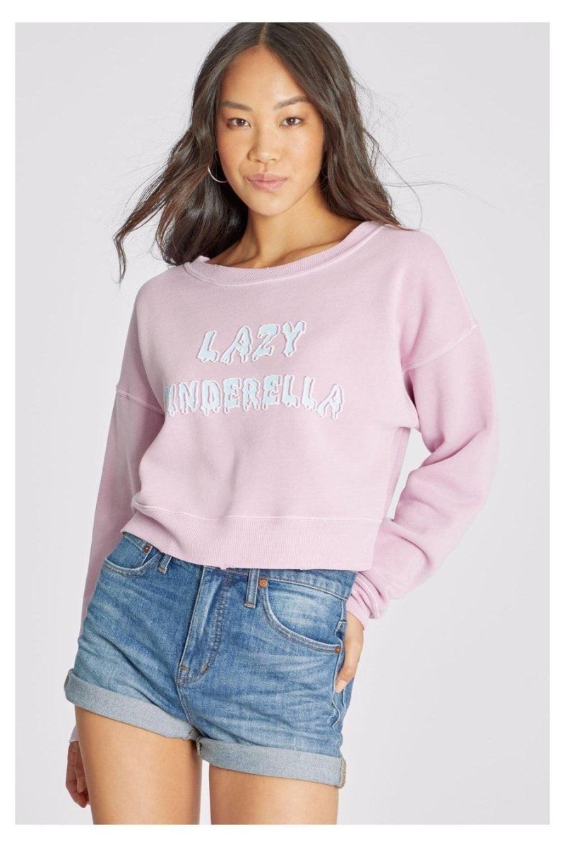 Shop Wildfox Wildfox Lazy Cinderella Sweater Sweater for women – premium loungewear and festival fashion at Spoiled Brat