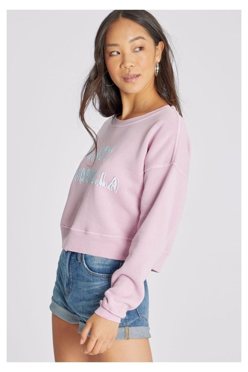 Shop Wildfox Wildfox Lazy Cinderella Sweater Sweater for women – premium loungewear and festival fashion at Spoiled Brat