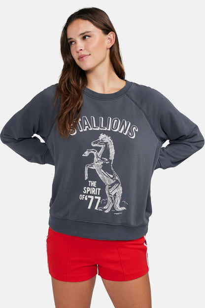 Shop Wildfox Stallion Of 77 Sommers Sweatshirt Online – Spoiled Brat