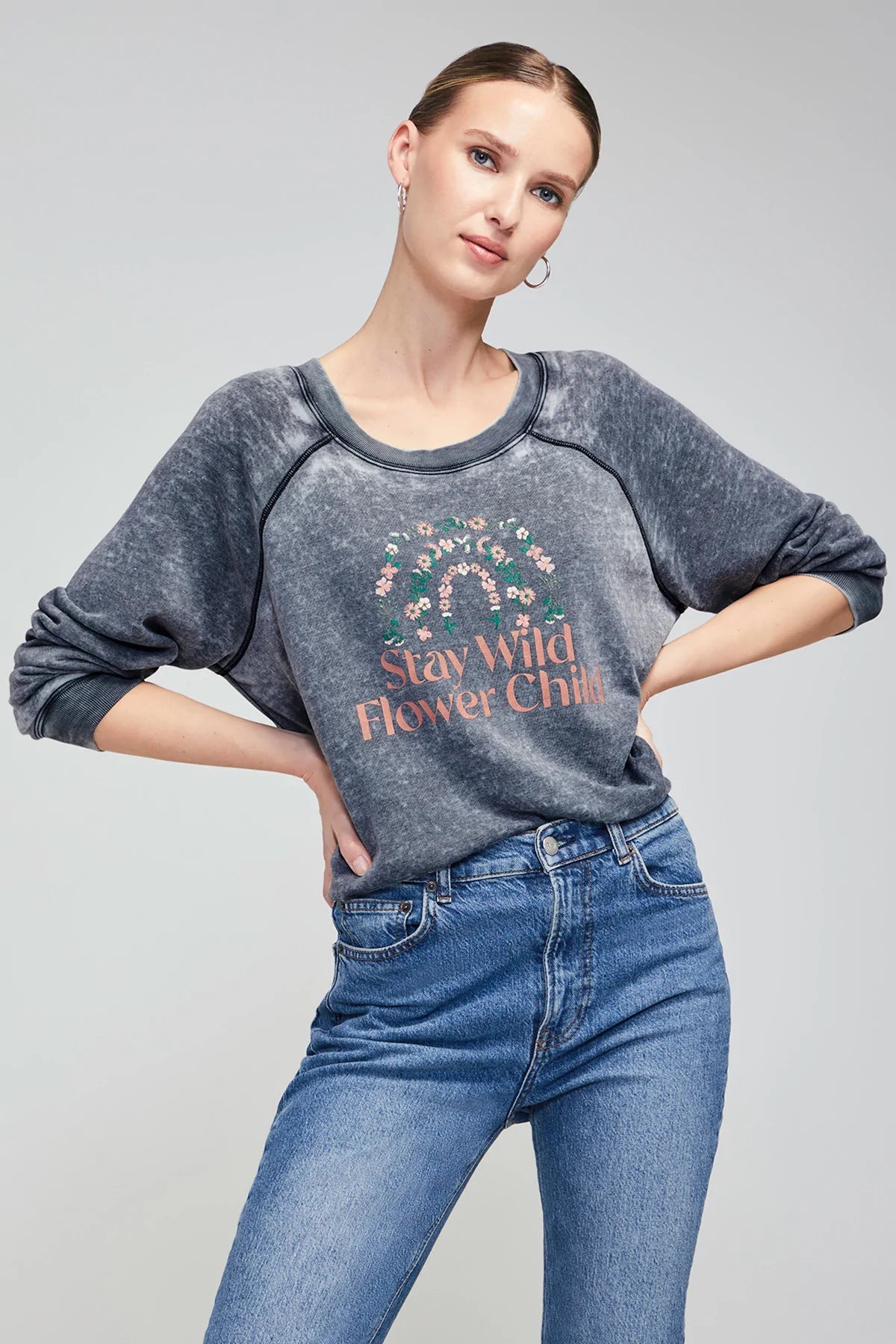 Shop Wildfox Stay Wild Sommers Sweatshirt Online Spoiled Brat