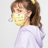 Shop Yeah Bunny Yeah Bunny Smiley Face Hair Scrunchie Hairband for women – premium loungewear and festival fashion at Spoiled Brat