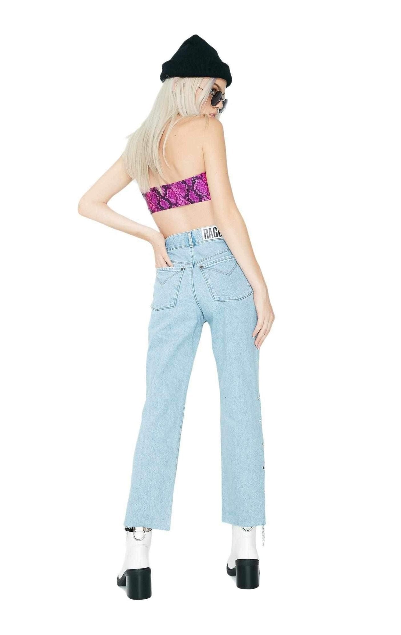 Shop The Ragged Priest The Ragged Priest Money MOM Jeans MOM Jeans for women – premium loungewear and festival fashion at Spoiled Brat