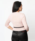 Shop Unique Vintage Unique Vintage Betty Boop x Unique Vintage Light Pink Sweetheart Cardigan Cardigan for women – premium loungewear and festival fashion at Spoiled Brat